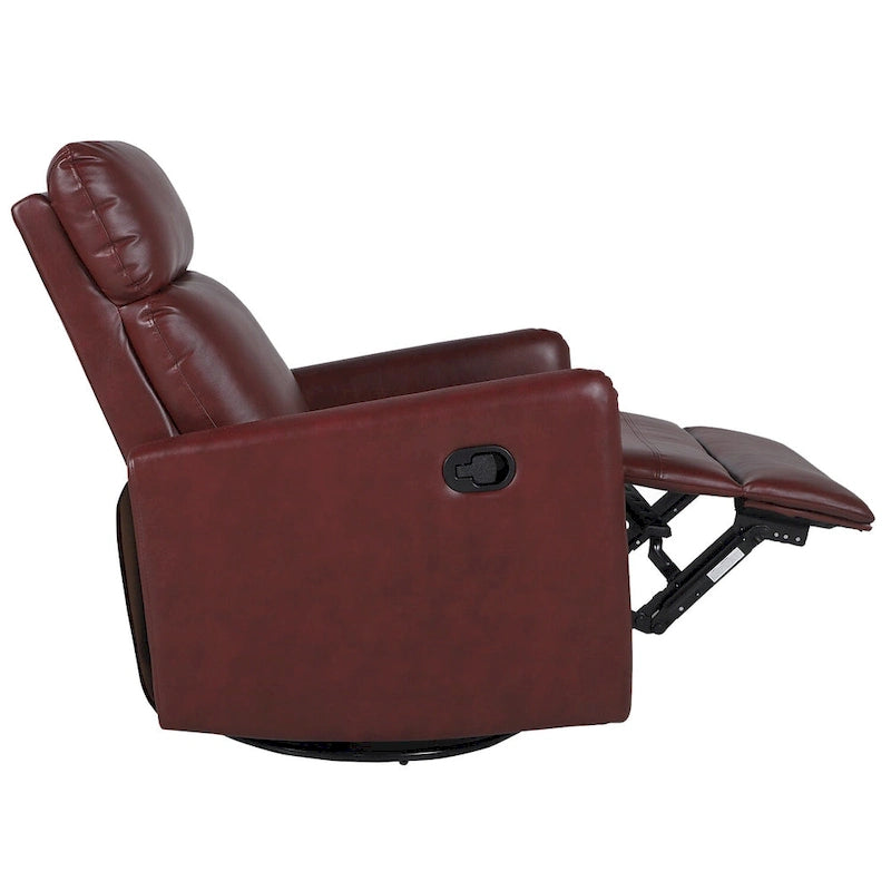 Fauteuil inclinable pivotant manuel classique avec produits durables