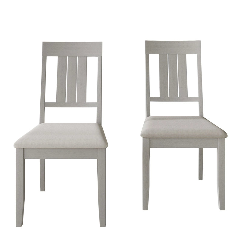 Chaises de salle à manger classiques en bois (lot de 2) - S.O.