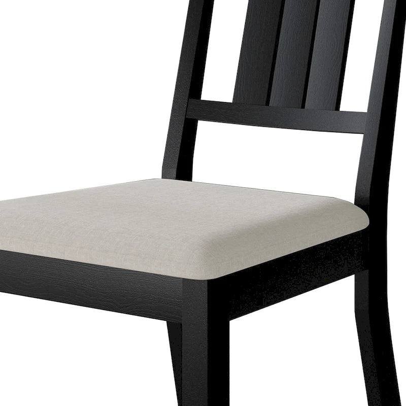 Chaises de salle à manger classiques en bois (lot de 2) - S.O.