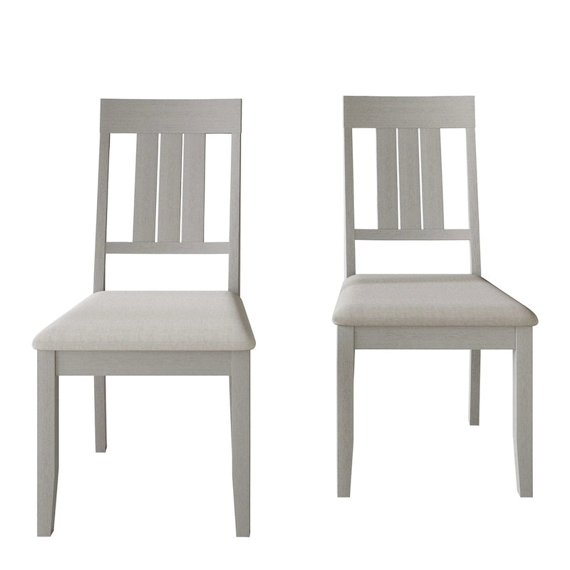Chaises de salle à manger classiques en bois (lot de 2) - S.O.