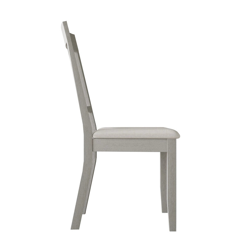 Chaises de salle à manger classiques en bois (lot de 2) - S.O.