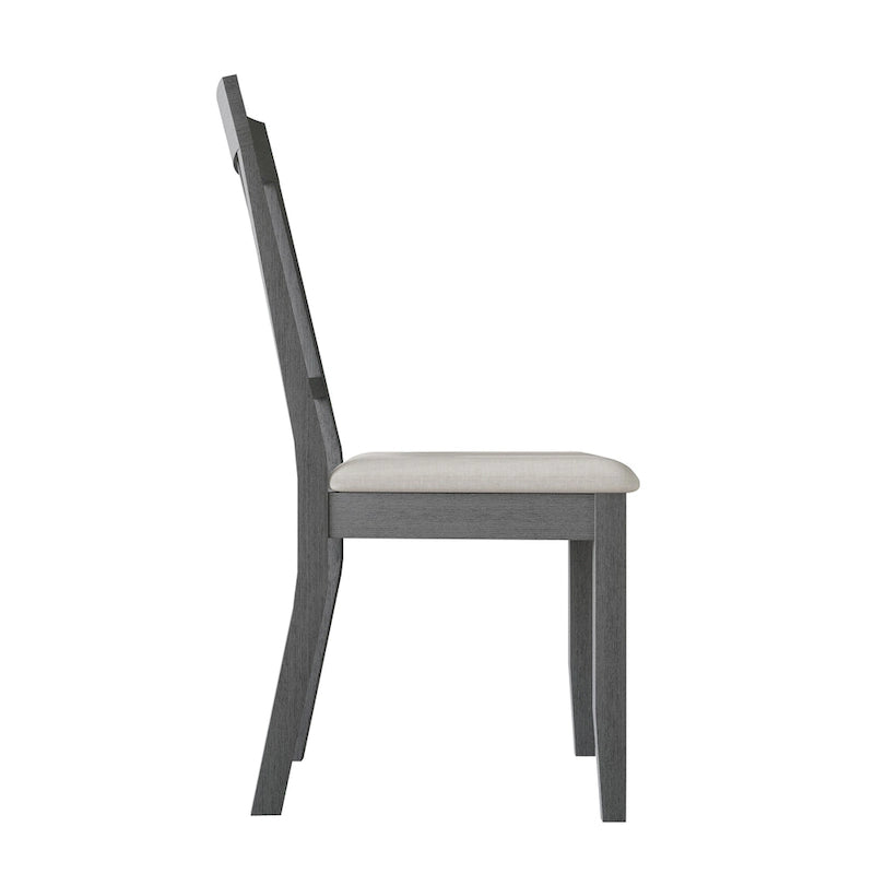 Chaises de salle à manger classiques en bois (lot de 2) - S.O.