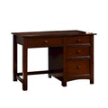 Bureau en bois avec quatre tiroirs
