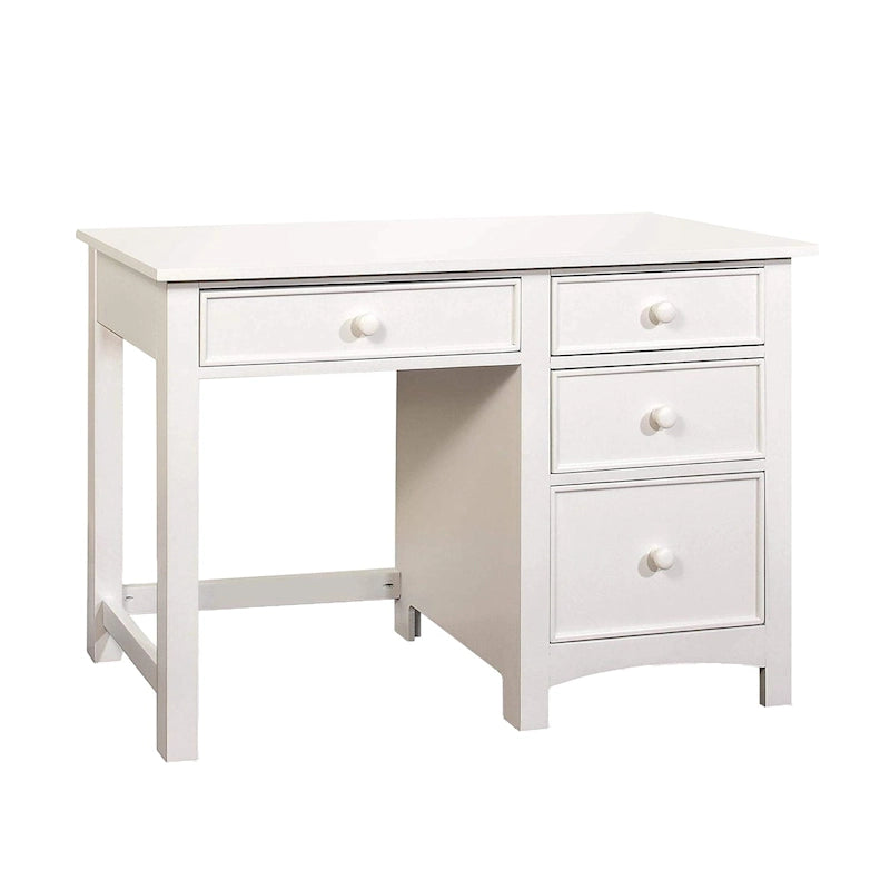 Bureau en bois avec quatre tiroirs