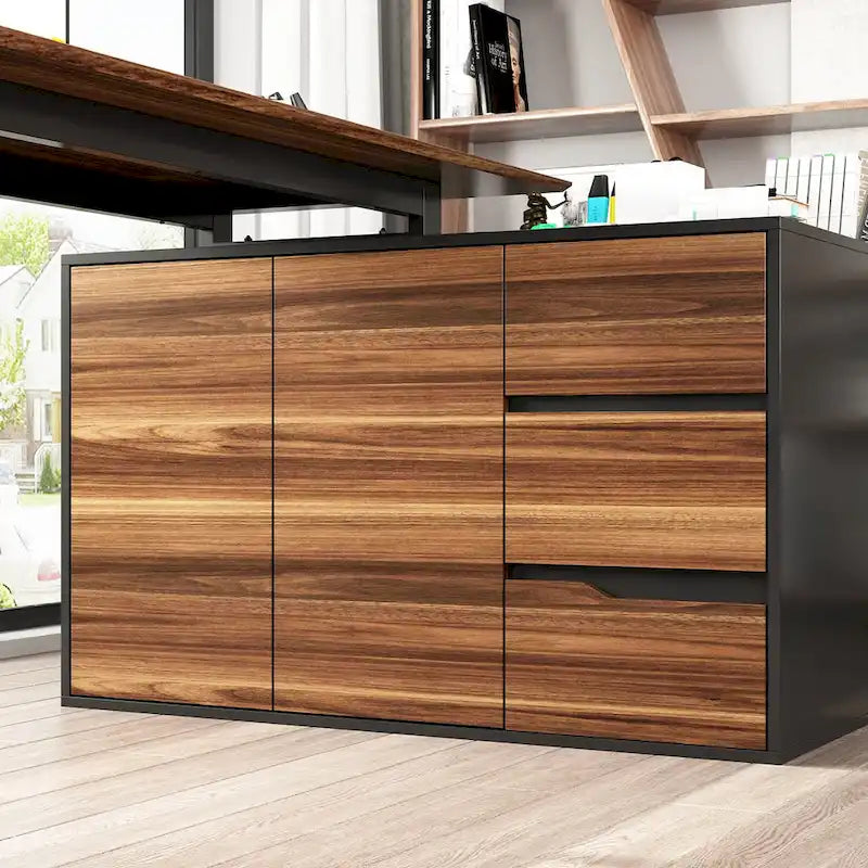 Bureau d'ordinateur à domicile, bureau d'angle en L 54,3, pour écrire