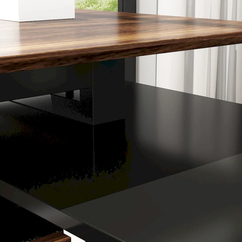 Bureau d'ordinateur à domicile, bureau d'angle en L 54,3, pour écrire