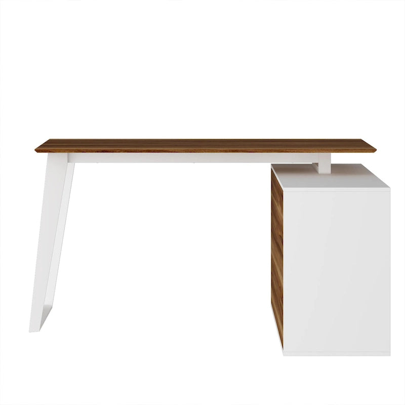Bureau d'ordinateur à domicile, bureau d'angle en L 54,3, pour écrire