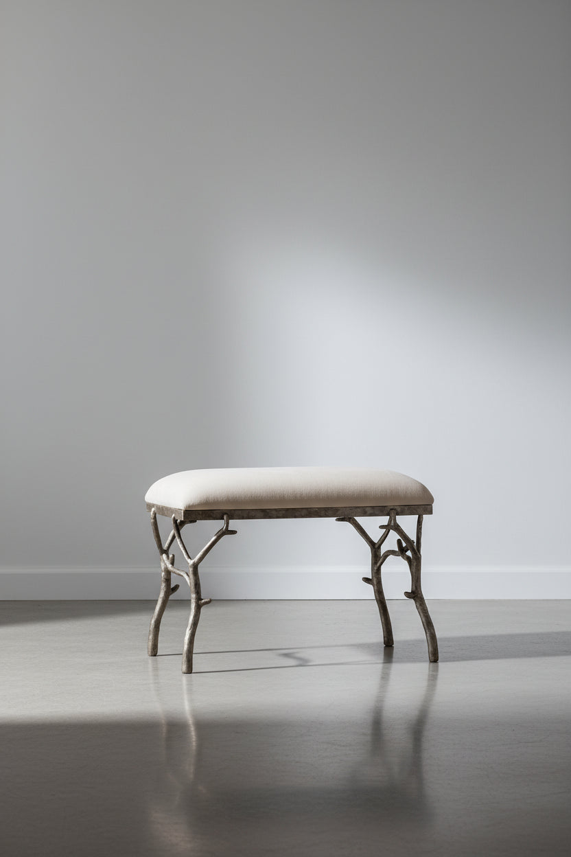 Uttermost Lismore Small Fabric Bench