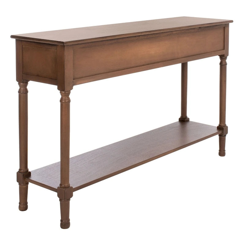 Console de 47,3 po L x 13 po P x 29,5 po H avec 3 tiroirs et étagère inférieure - 47Lx13Px30H