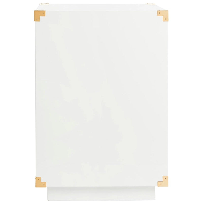 Table d'appoint laquée - 61 cm (L) x 46 cm (P) x 66 cm (H) - 61L x 46P x 66H